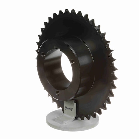 Browning Steel Bushed Bore Roller Chain Sprocket, 50Q39 50Q39